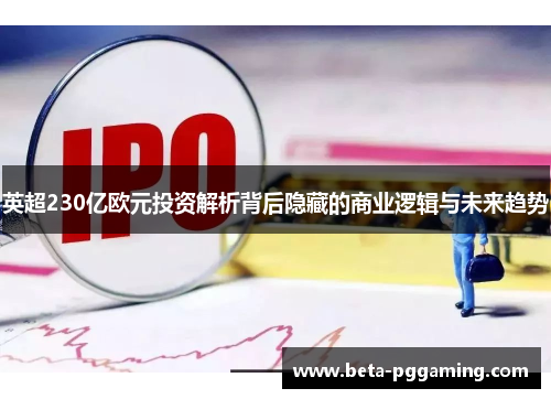 英超230亿欧元投资解析背后隐藏的商业逻辑与未来趋势 英超230亿欧元投资解析背后隐藏的商业逻辑与未来趋势