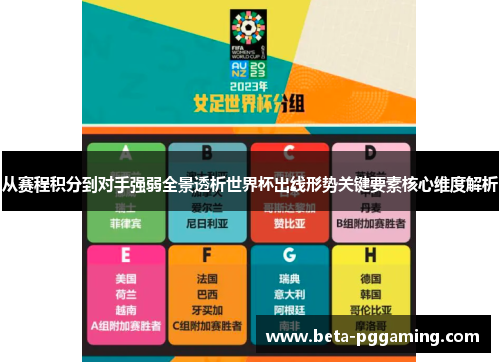 从赛程积分到对手强弱全景透析世界杯出线形势关键要素核心维度解析 从赛程积分到对手强弱全景透析世界杯出线形势关键要素核心维度解析